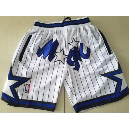 NBA Orlando Magic Män Fickor Shorts Vit Swingman NBA Orlando Magic Män Fickor Shorts Vit Swingman